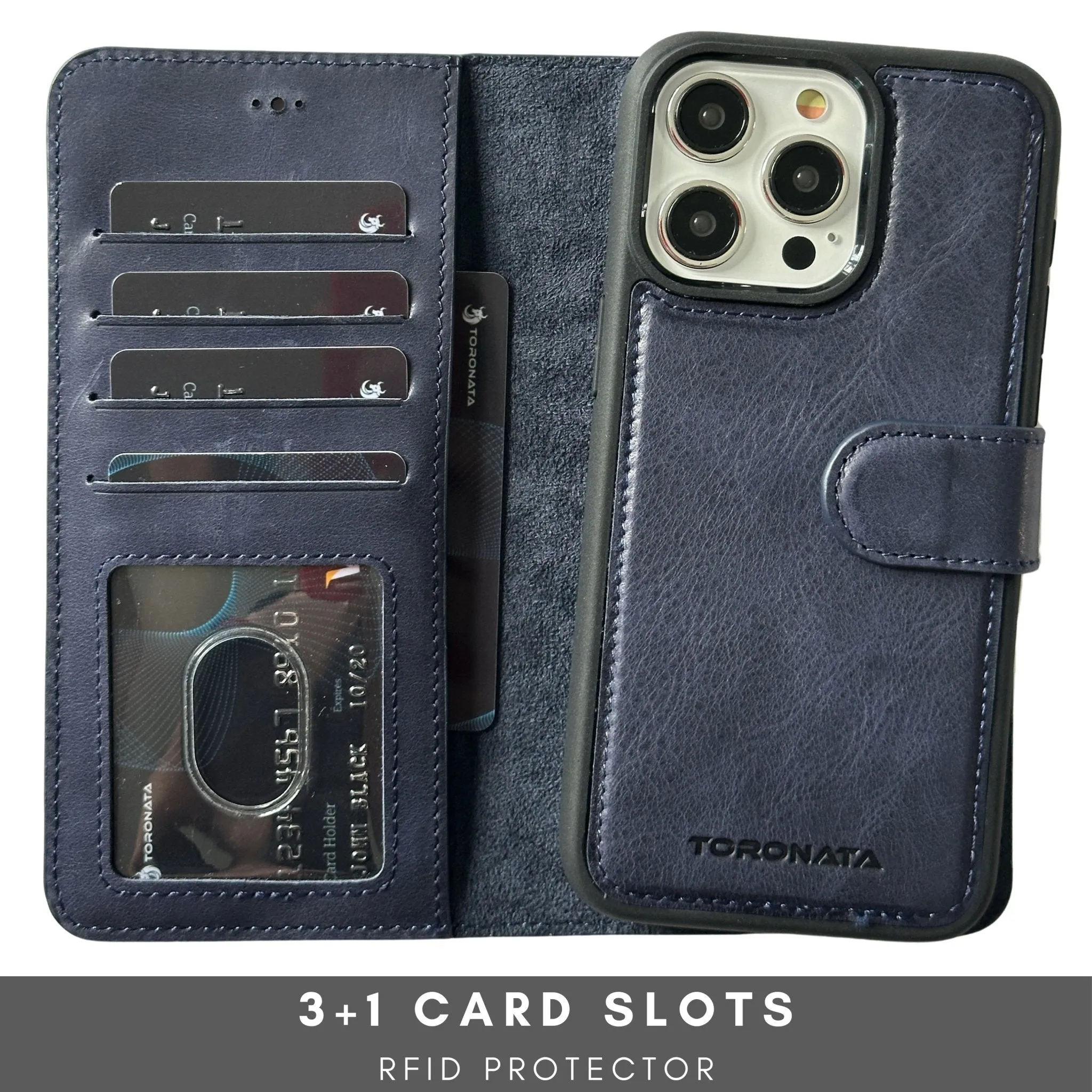 Vegas iPhone 15 Pro Wallet Case | MagSafe