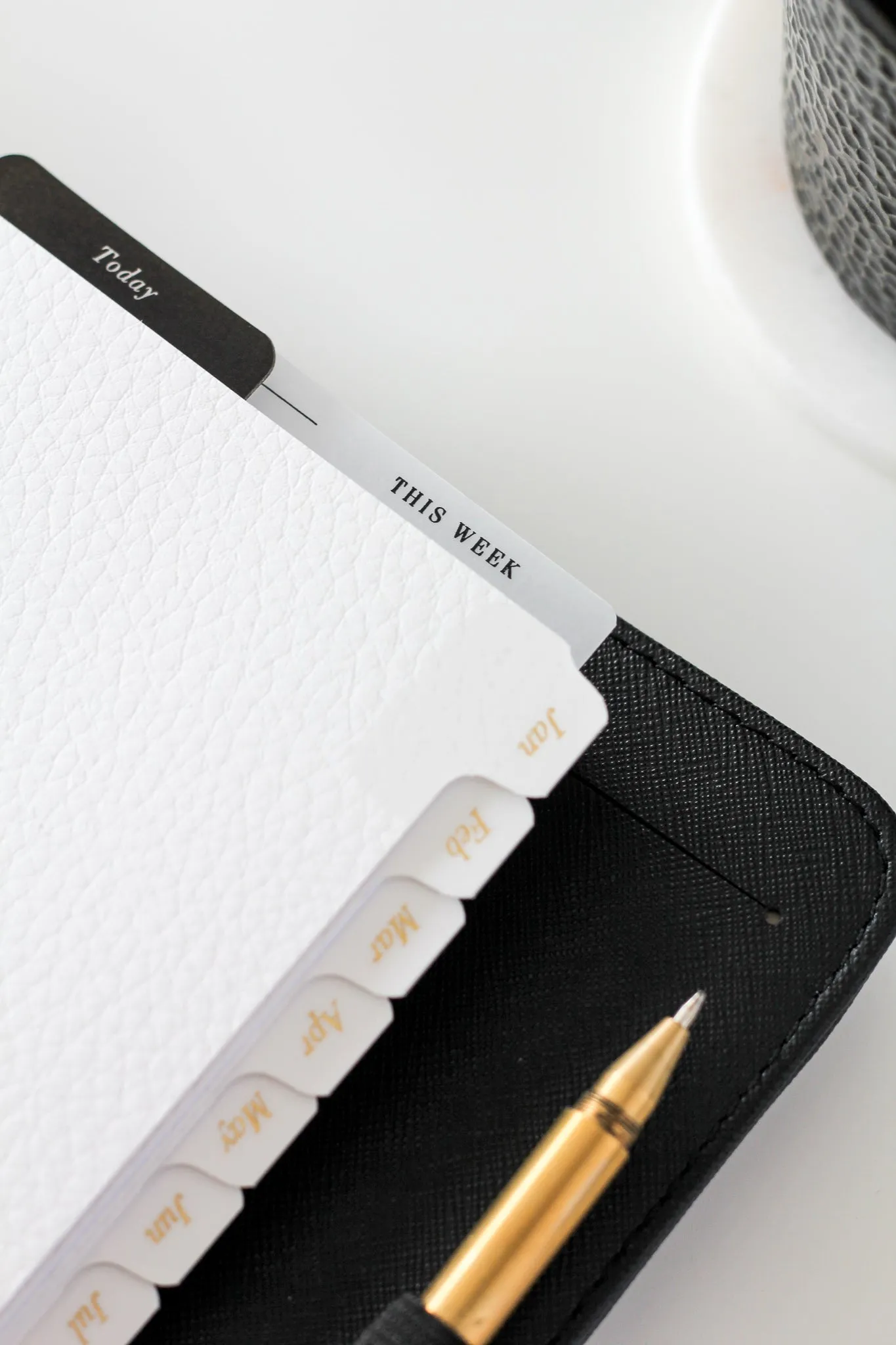 Vellum Weekly Page Marker