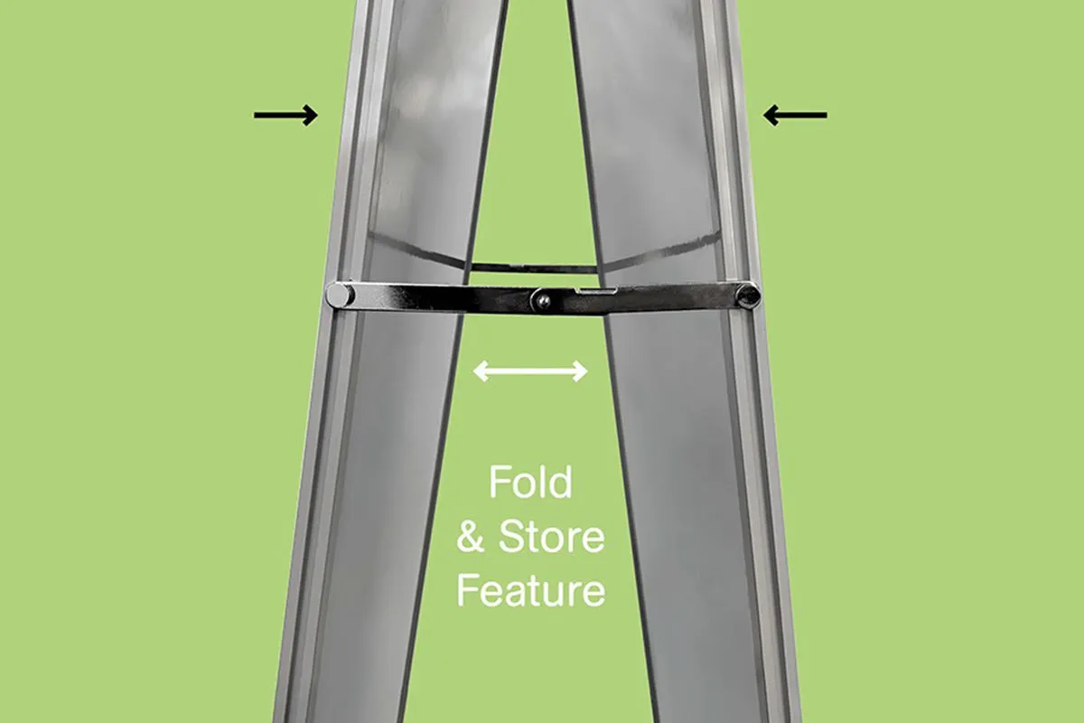 Vision Alpha AD1 Mobile Porcelain Whiteboard
