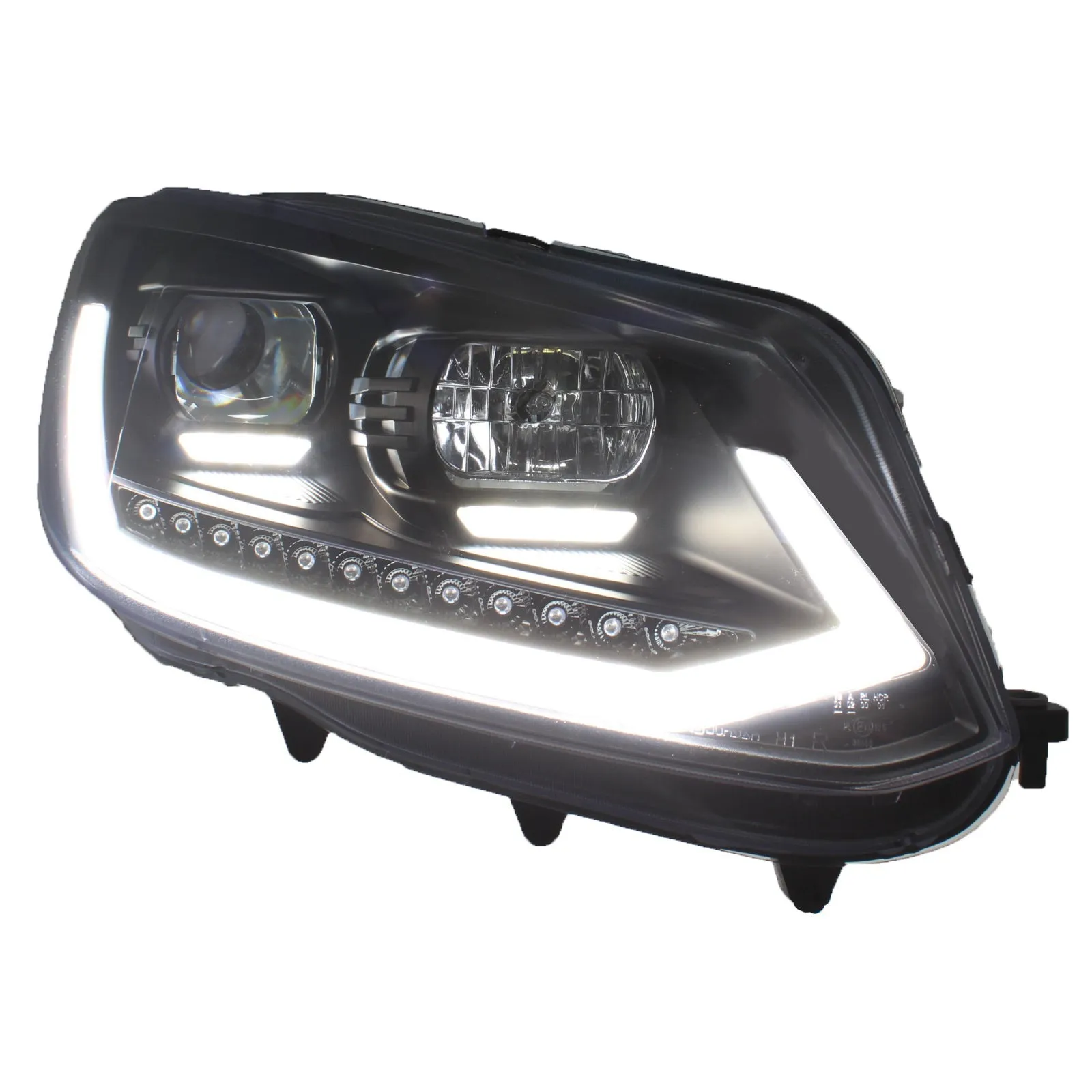 VW Caddy MK3 DRL full led headlights with dynamic indicators 10-15