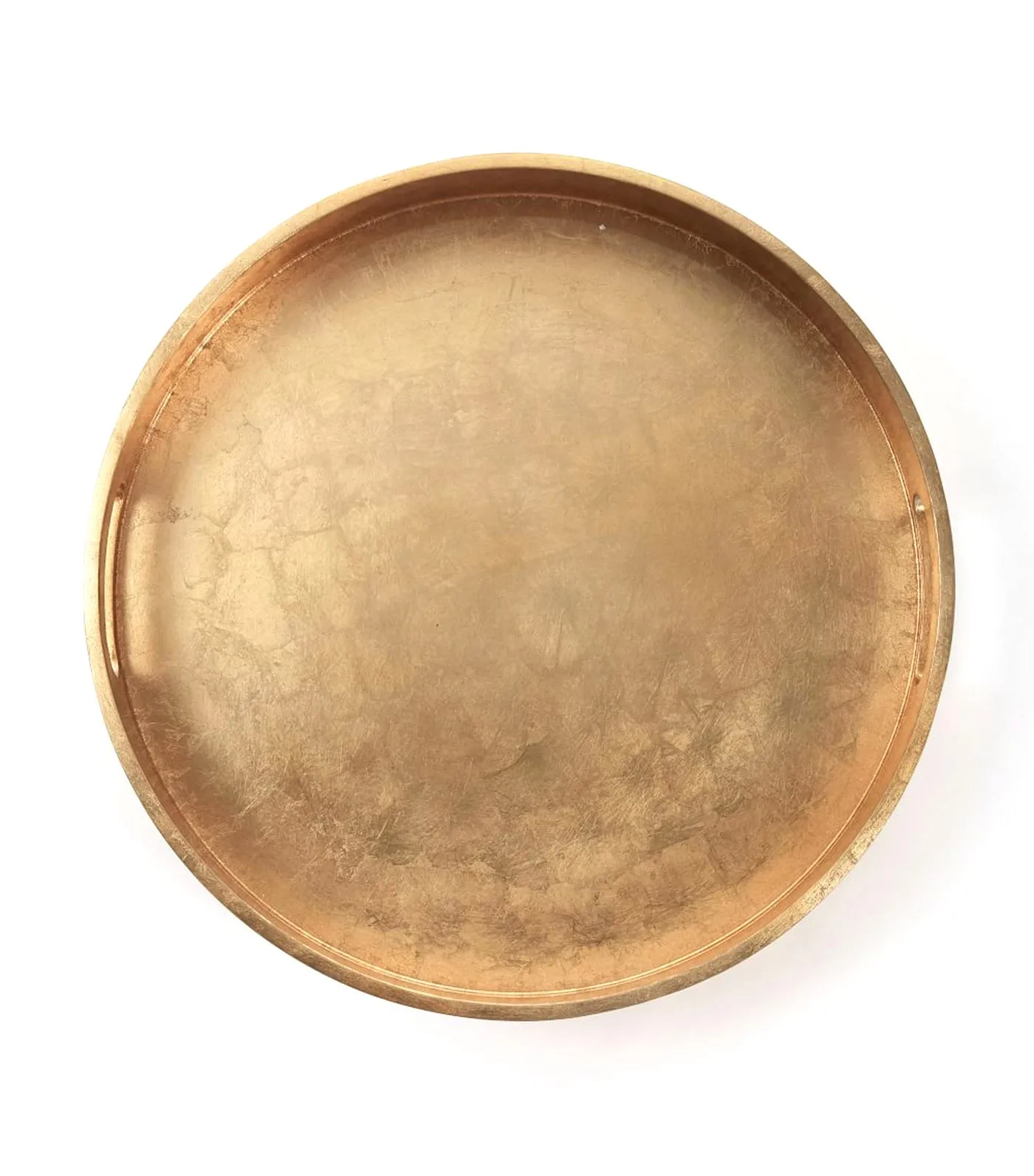 Wood   Lacquer Round Trays