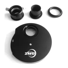 ZWO 5-Position Manual Color Filter Wheel - 1.25"